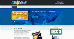 Desktop Screenshot of brycsoftball.org